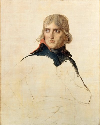 Porträtt av general Napoleon Bonaparte av Jacques Louis David