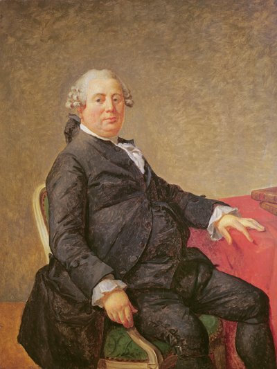 Porträtt av Philippe-Laurent de Joubert (1729-82) av Jacques Louis David