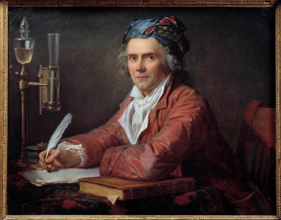 Porträtt av läkaren Alphonse Leroy av Jacques Louis David