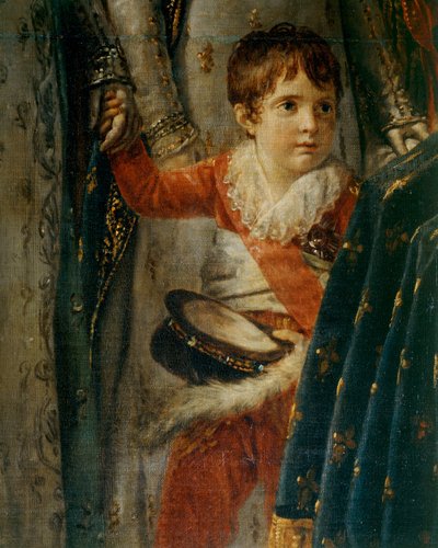 Kröningen av Napoleon i Notre-Dame ... av Jacques Louis David
