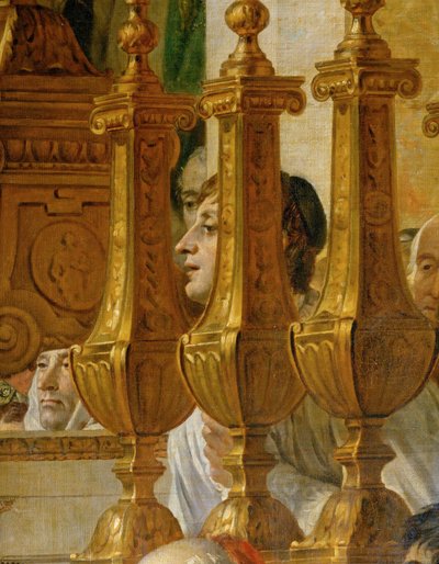 Kröningen av Napoleon i Notre-Dame ... av Jacques Louis David