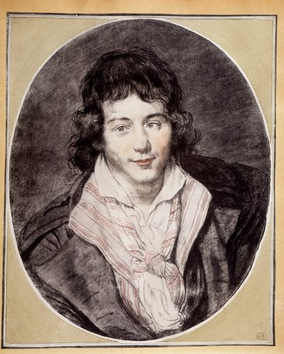 Självporträtt av Jacques-Louis David av Jacques Louis David