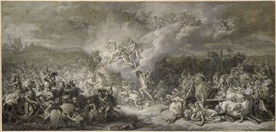 Striden vid Diomedes, 1776 av Jacques Louis David