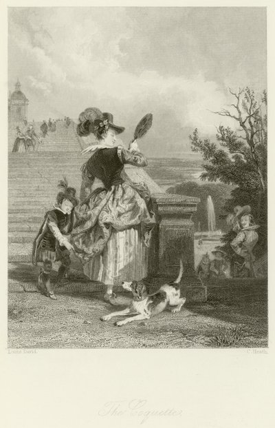 Koketten av Jacques Louis David