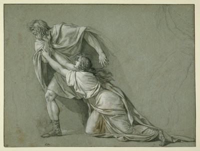 Marcus Attilius Regulus avresa till Karthago av Jacques Louis David