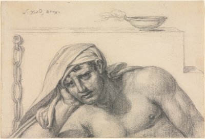 Fången, 1819. av Jacques Louis David