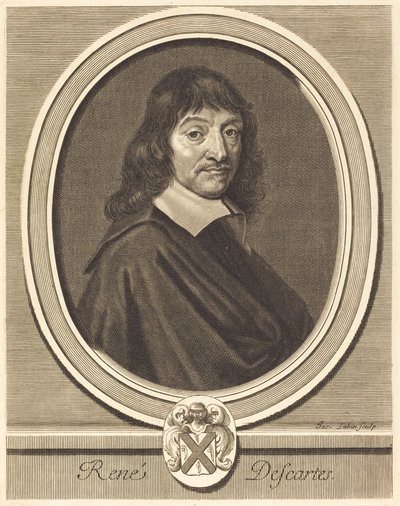 René Descartes av Jacques Lubin