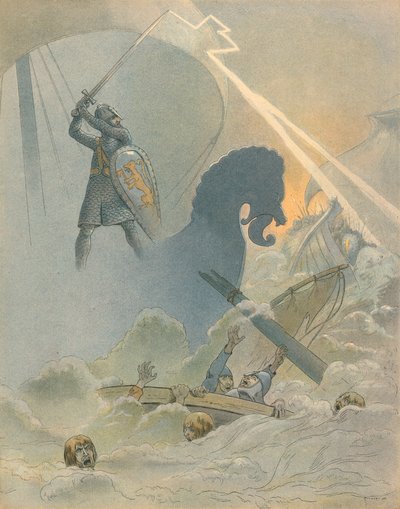 Danmark - Nationalsång av Jacques Marie Gaston Onfray de Breville (Job)