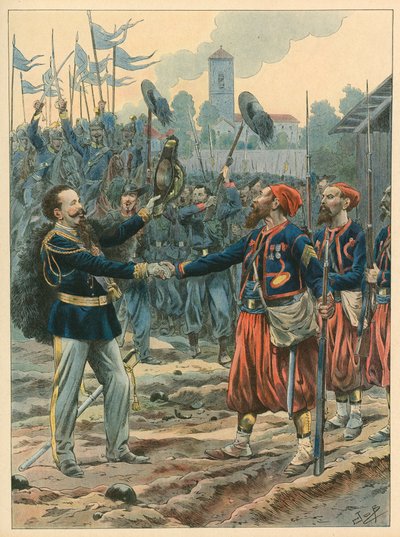 Italien - Kungliga marschen av Jacques Marie Gaston Onfray de Breville (Job)