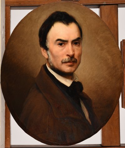 Självporträtt av Jacques Raymond Brascassat