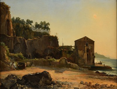 Bord de mer av Jacques Raymond Brascassat