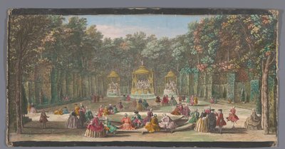Utsikt över Bosquet des Bains d