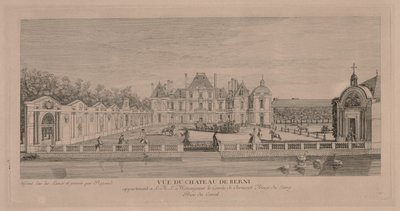 Chateau of Berny av Jacques Rigaud