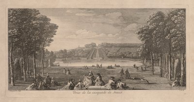 Utsikt över Cascade de Seaux. av Jacques Rigaud