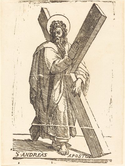 Sankt Andreas av Jacques Stella