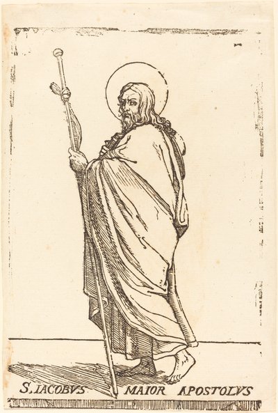 Sankt Jakob den äldre av Jacques Stella