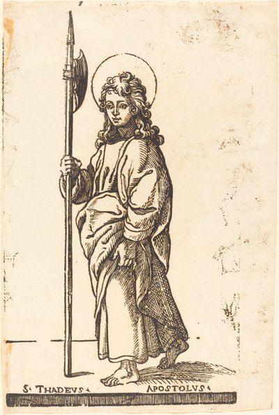 Saint Jude (Thaddeus) av Jacques Stella
