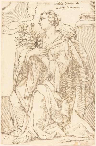 Sibylla Cimmeria av Jacques Stella