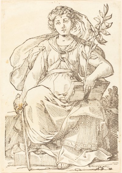 Sibyl Europa av Jacques Stella