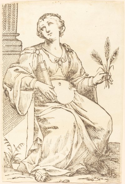 Sibylla Samia av Jacques Stella