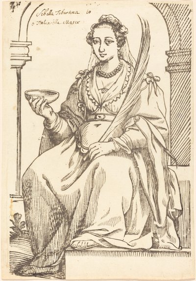 Sibylla Tiburtina av Jacques Stella