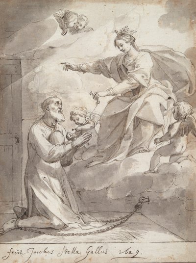Sankt Filip i fängelse av Jacques Stella