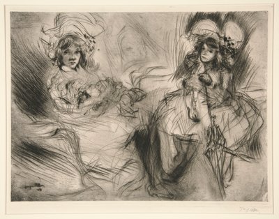 Besöker av Jacques Villon