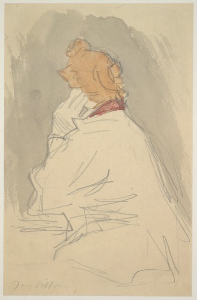Sittande kvinna av Jacques Villon