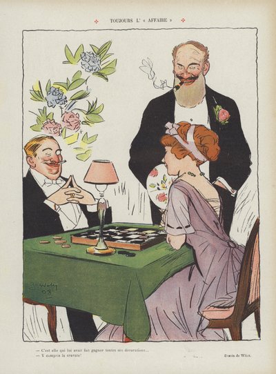 Illustration för Le Rire av Jacques Wely