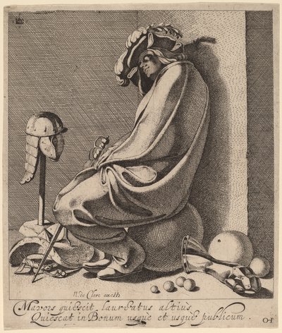 Mars sover av Jacques de Gheyn III