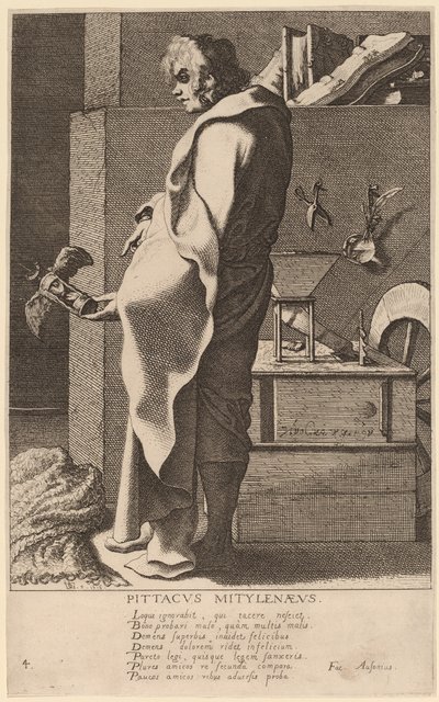 Pittacus Mitylanaeus av Jacques de Gheyn III