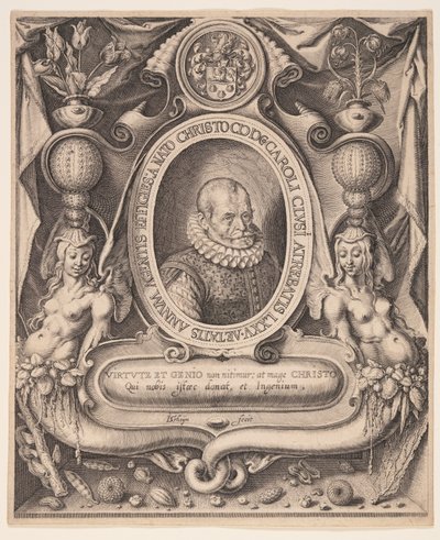 Carolus Clusius, läkare och botanist av Jacques de Gheyn II