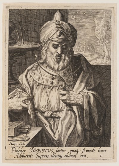 Josef, från Jakobs tolv söner av Jacques de Gheyn II