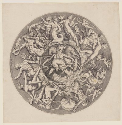 Neptunus kungarike av Jacques de Gheyn II