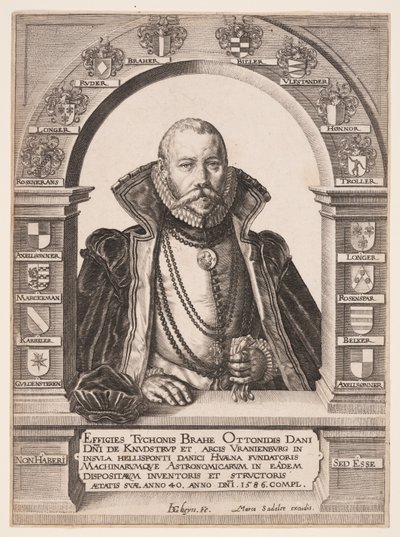 Tycho Brahe, astronom av Jacques de Gheyn II