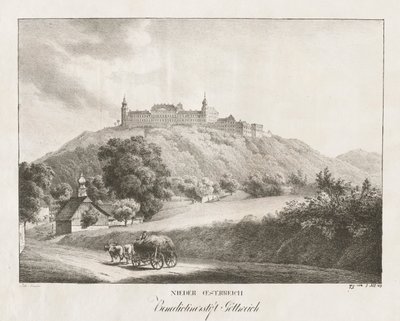 Nedre Österrike, Benediktinerklostret i Gottereich, 1819. av Jakob Alt
