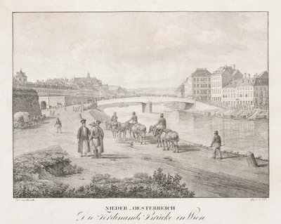 Nedre Österrike, Ferdinand-bron i Wien av Jakob Alt