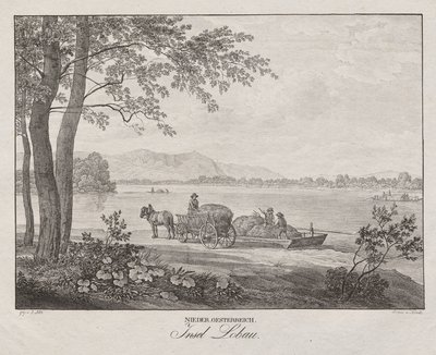 Nedre Österrike, Lobau Island av Jakob Alt