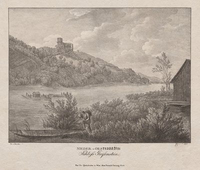 Nedre Österrike, Greifenstein slott av Jakob Alt