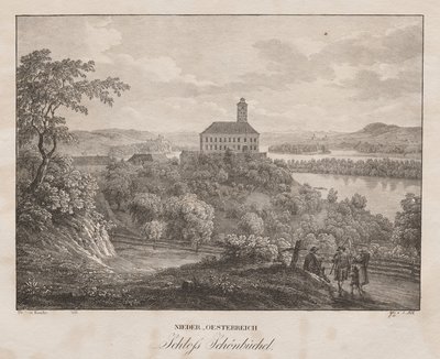 Nedre Österrike, Schöbüchel slott av Jakob Alt