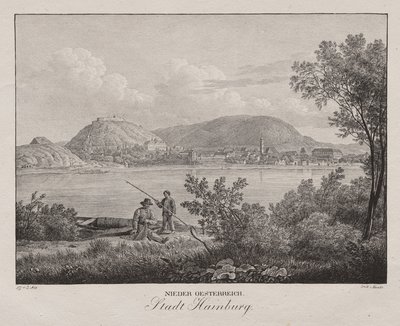 Nieder-oesterreich, Stadt Hainburg av Jakob Alt