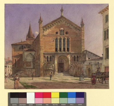 San Fermo i Verona av Jakob Alt