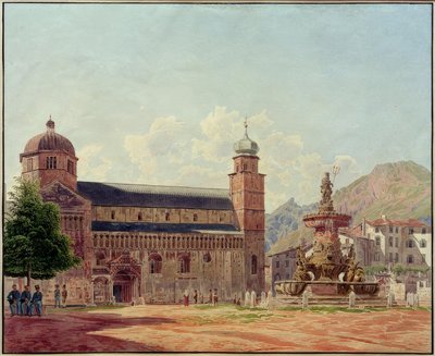 Trient / Trento (Trentino-Südtirol, Italien), av Jakob Alt