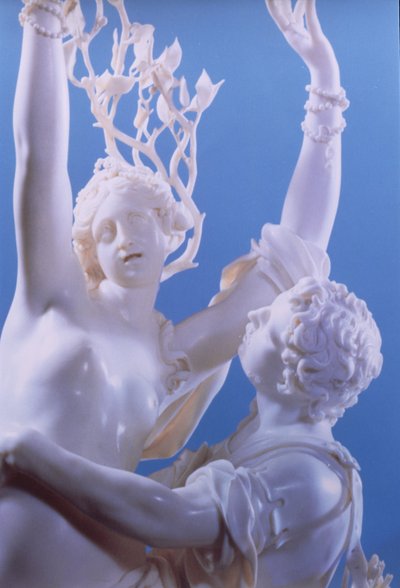 Detalj av Apollo och Daphne av Jakob Auer