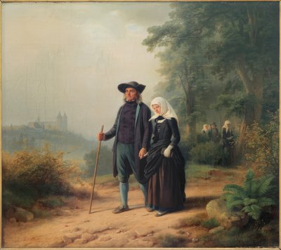 Går till kyrkan av Jakob Becker