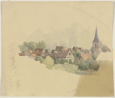 By med kyrka av Jakob Becker