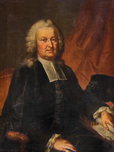 Porträtt av Franz Emanuel Steiger av Jakob Emanuel Handmann