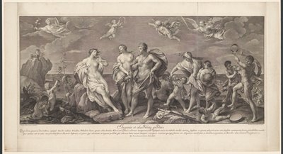 Bacchus och Ariadne av Jakob Frey (I)