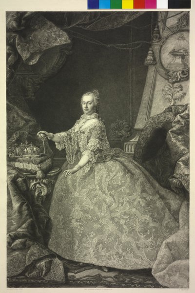 Heliga romerska kejsarinnan Maria Theresia av Jakob Groh