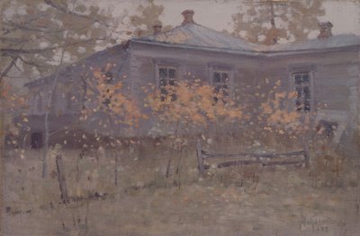 Ett hus på landet hösten 1902 av Jakov Jakovlevich Kalinichenko